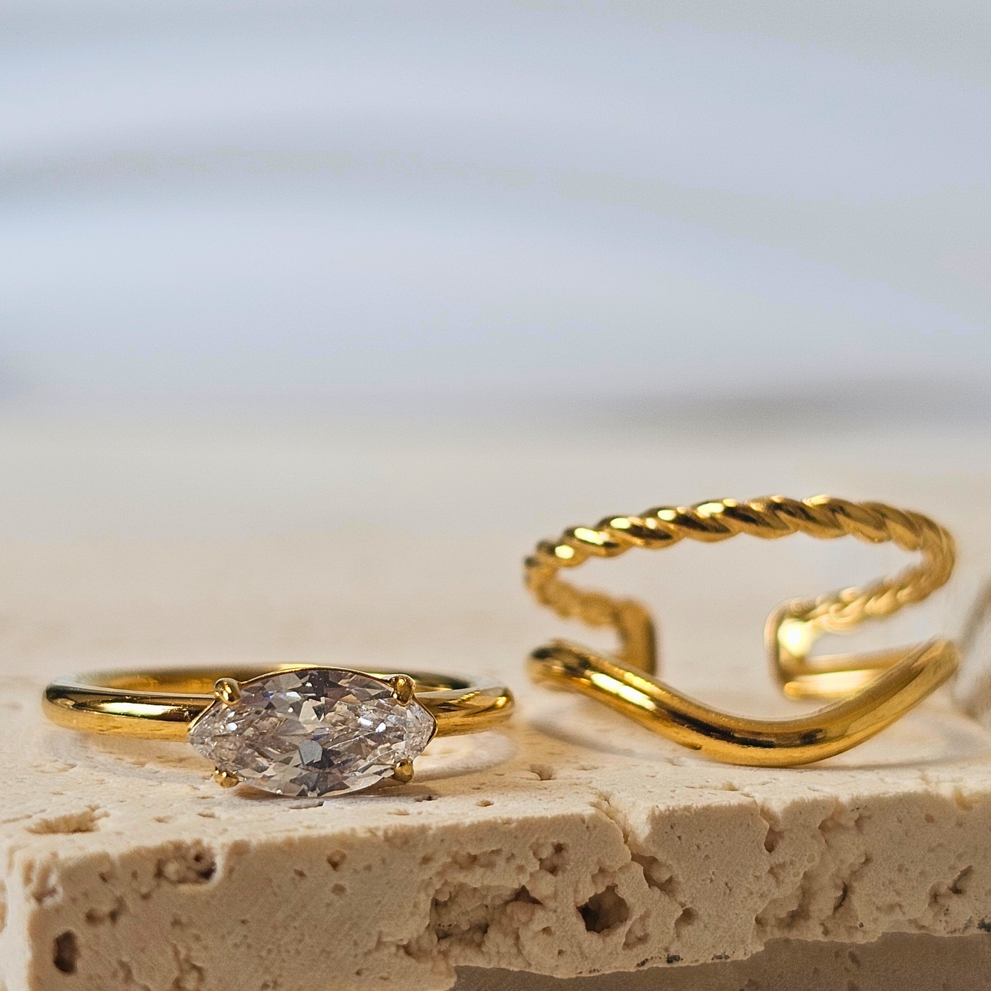 Modular Marquise Band Ring