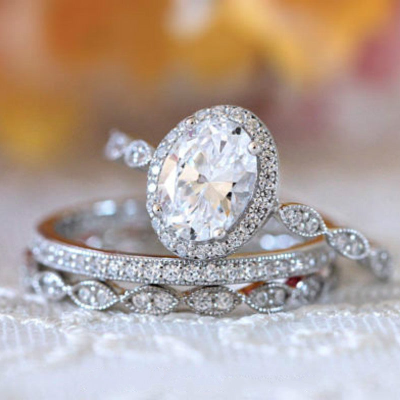 S925 1ct Moissanite Rings