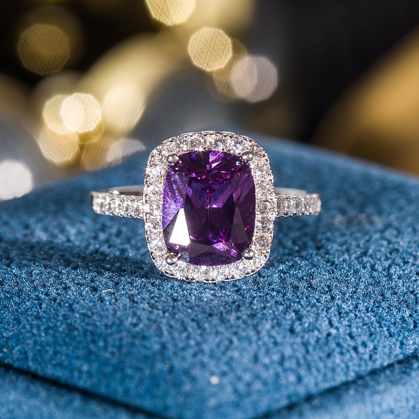S925 Luxurious Zirconia Ring