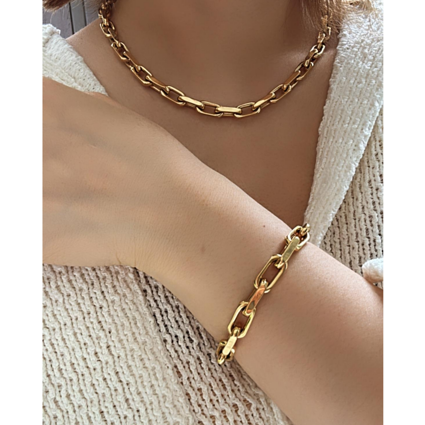 Bold Cuban Link Urban Chain Bracelet