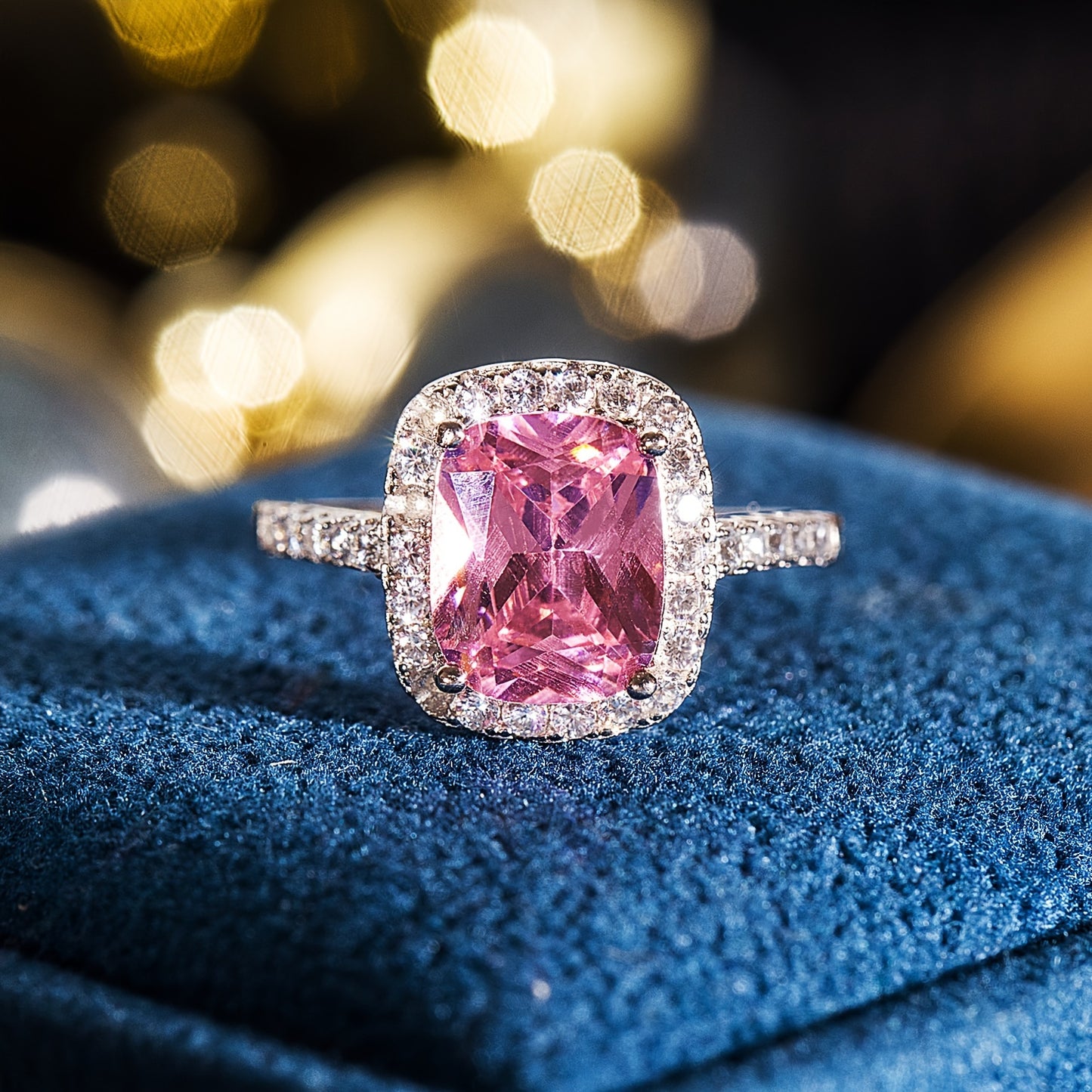 S925 Luxurious Zirconia Ring