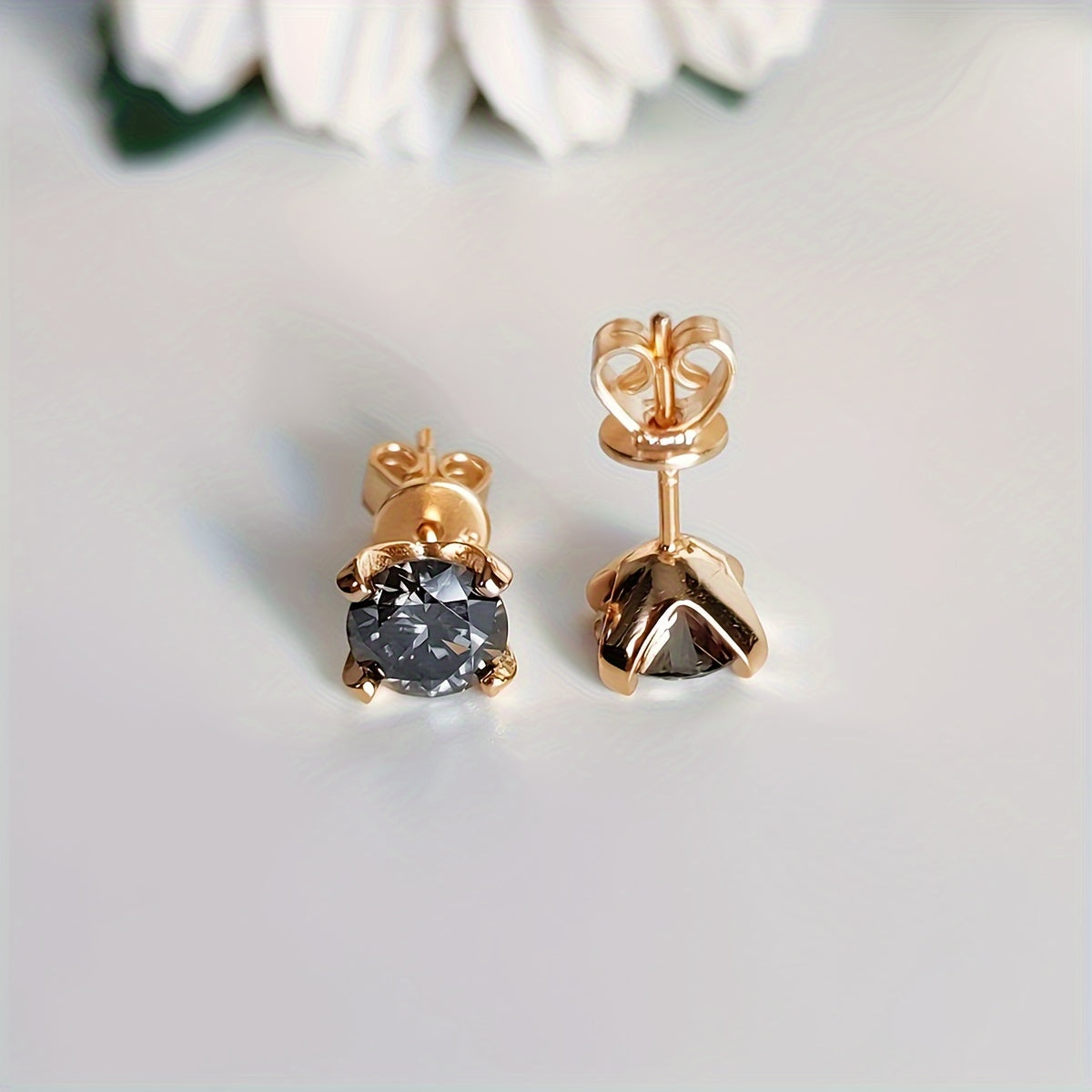 S925 0.3/0.5/1/2/3ct 耳環
