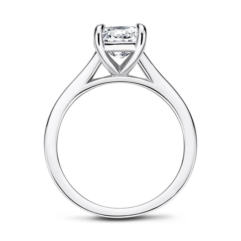925 Emerald Zirconia Ring