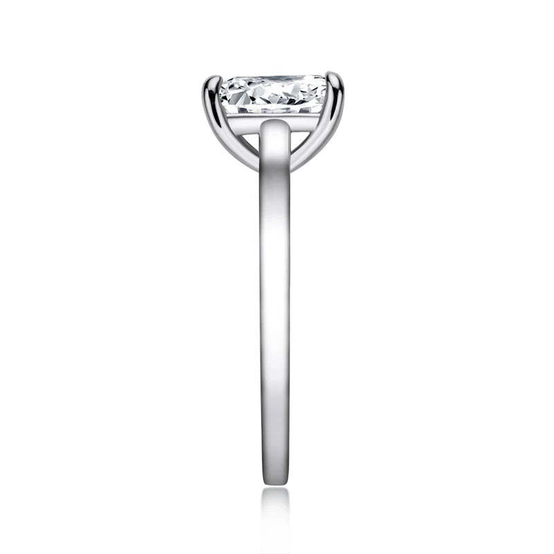925 Emerald Zirconia Ring
