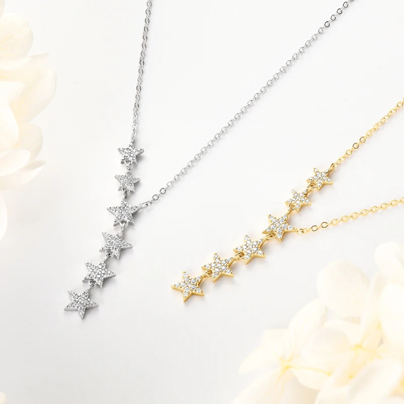 Star 925 Moissanite Necklace