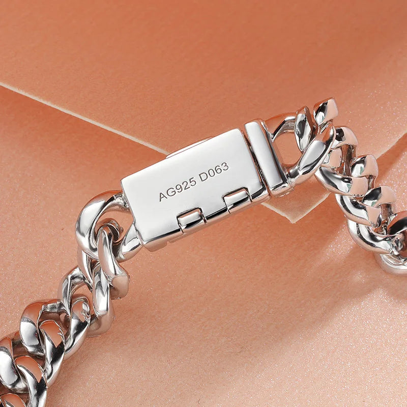 Hip Hop Cuban Chain Zirconia Bracelet