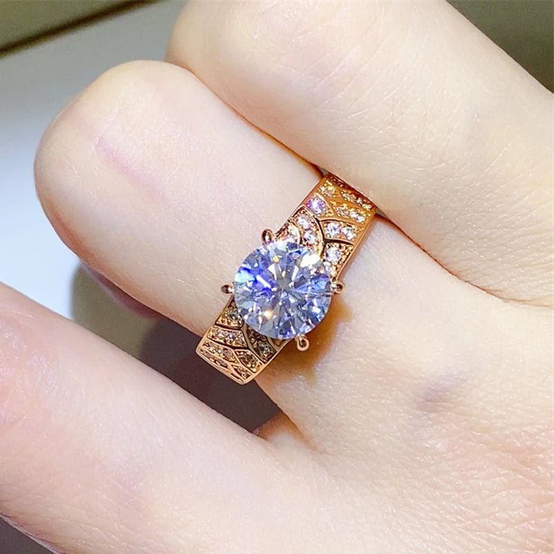 Ula vintage 1.5ct Moissanite Ring