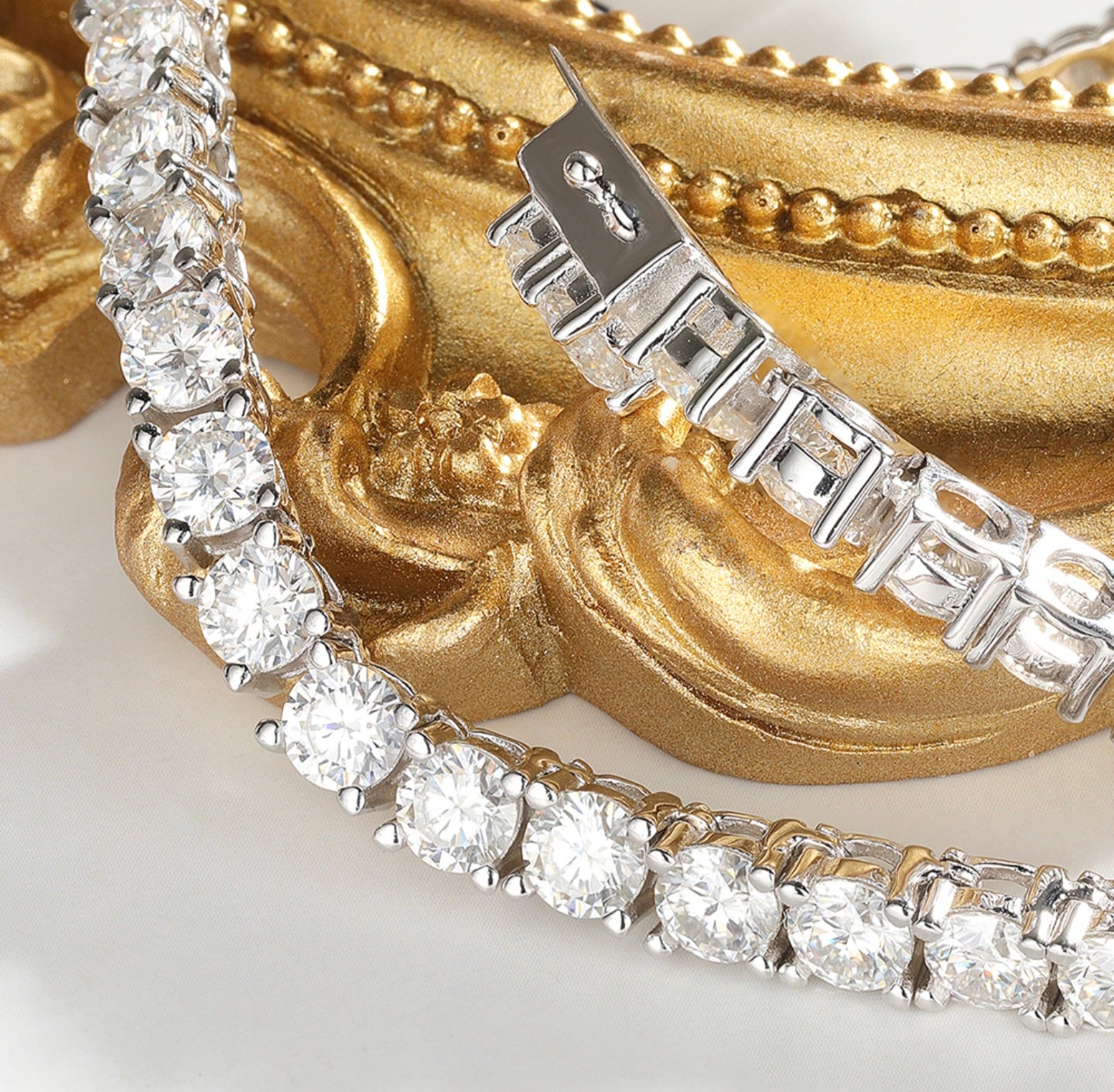 Miranda 925 Tennis Moissanite Necklace