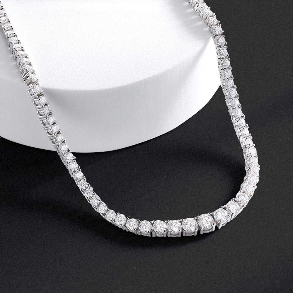 Luxury Moissanite Tennis Necklace