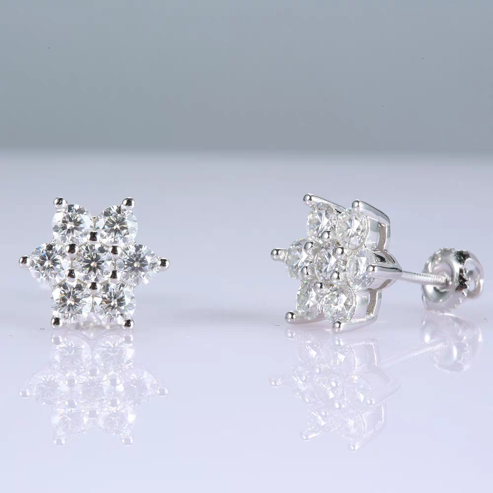 Flowers Shaped Studs Earring