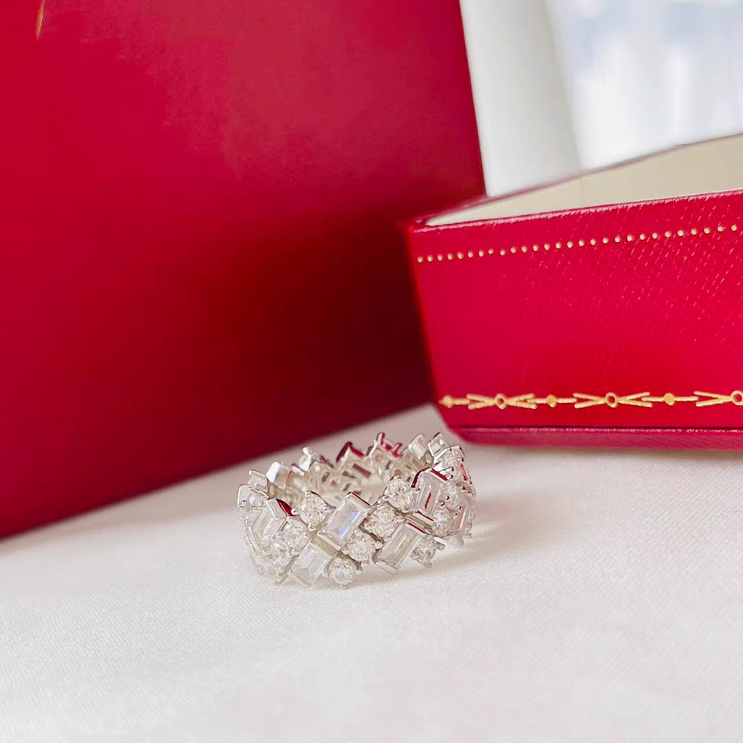 S925 Luxurious Zirconia Ring