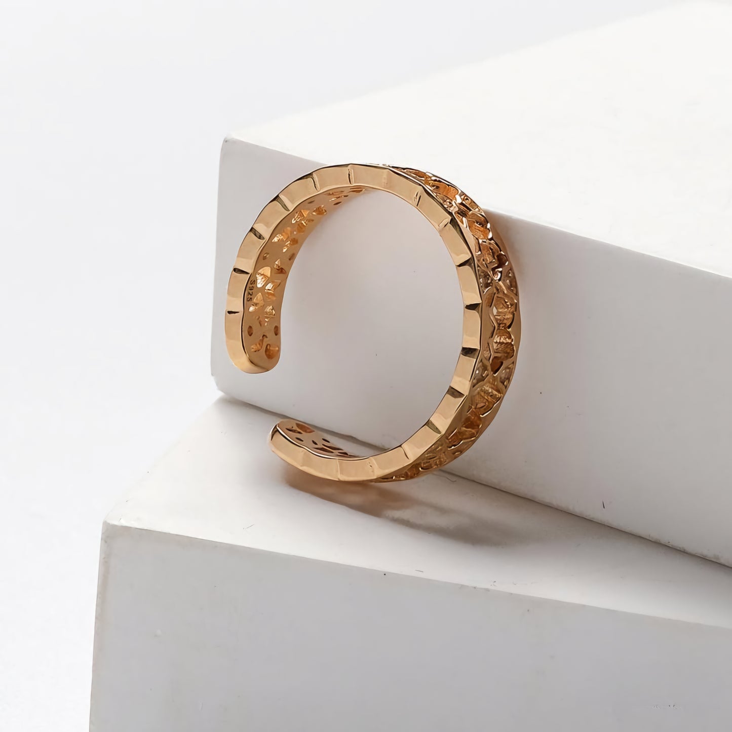 خاتم فرنسي من الفضة الاسترلينية عيار 925