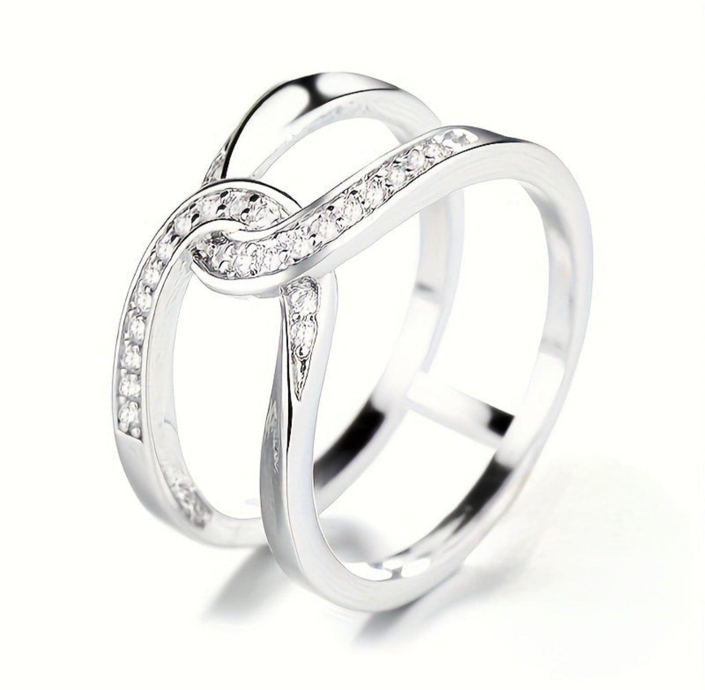 S925 Infinite Zirconia Ring