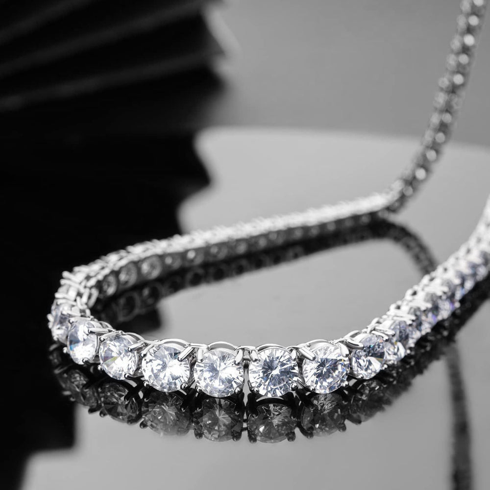 Luxury Moissanite Tennis Necklace