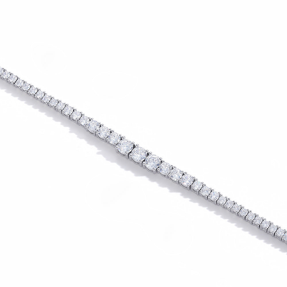 Luxury Moissanite Tennis Necklace