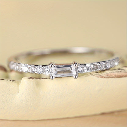 S925 Daily Zirconia Ring