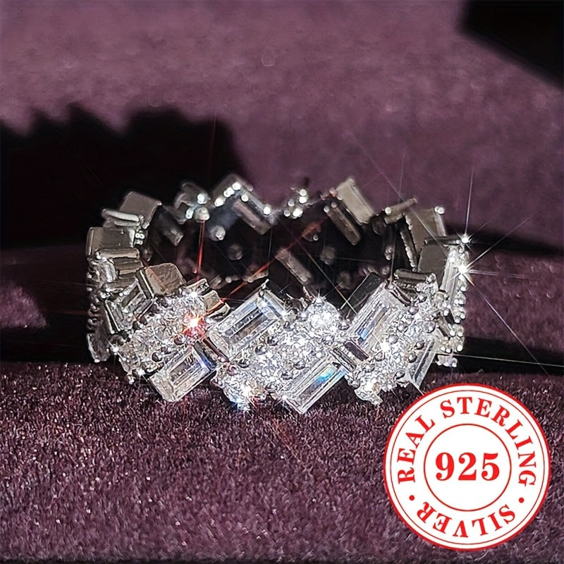 Luxurious  Elegant Cubic Zirconia Ring