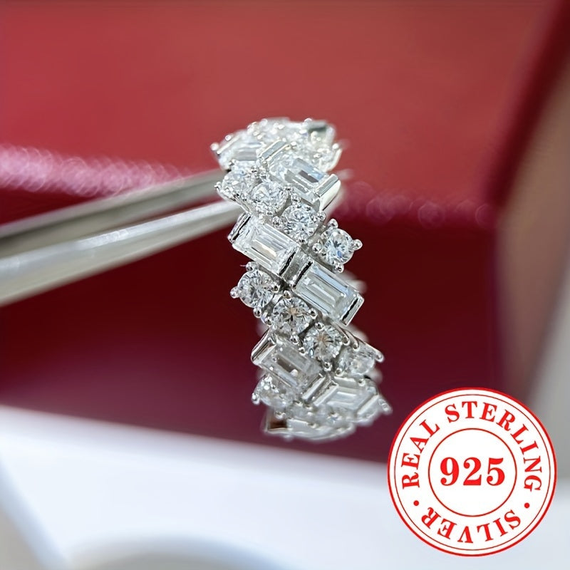 Luxurious  Elegant Cubic Zirconia Ring