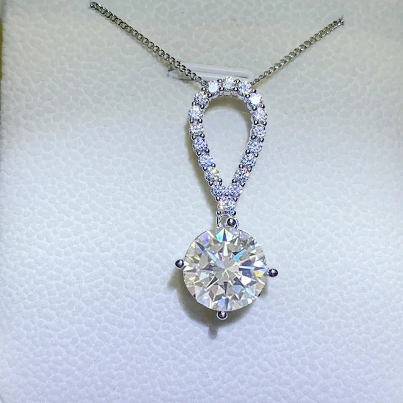 Moira Nora Moissanite Necklaces