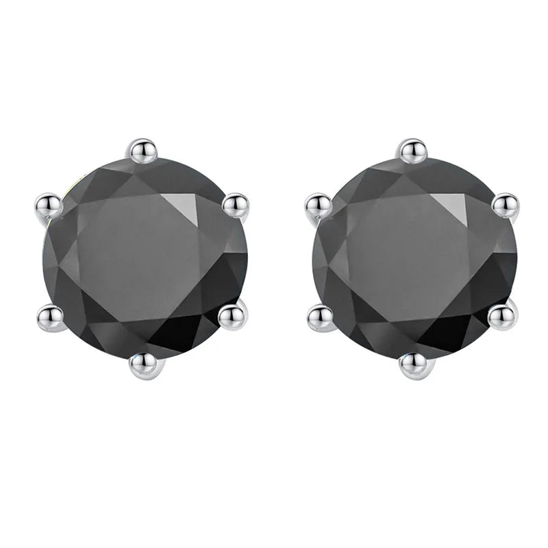 Daily Jewelry Classic 0.5-2CT Moissanite Studs Earrings