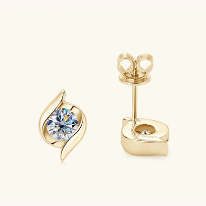 Daily Jewelry 莫桑石耳環