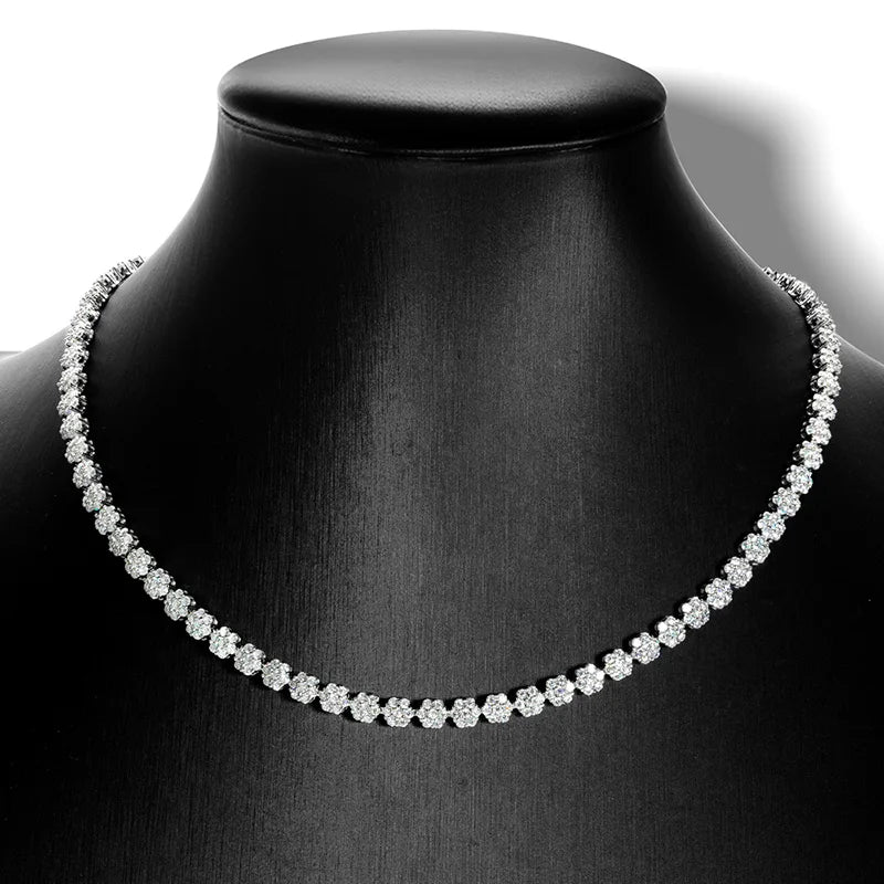 Glimmer Lillian Moissanite Necklace