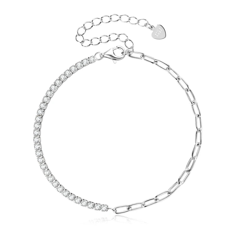 Geraldine's Moissanite Adjustable Bracelets