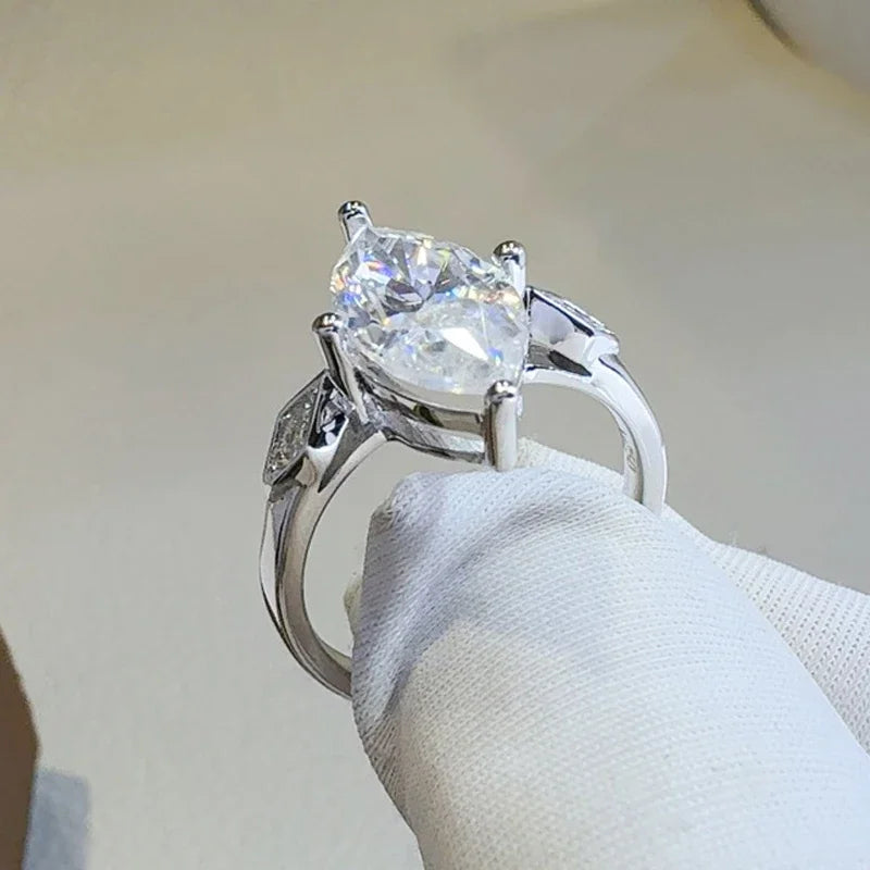 Nativided Naomi Marquise 3ct Moissanite Ring