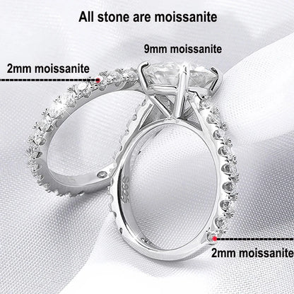 Luxury 3ct Moissanite Ring