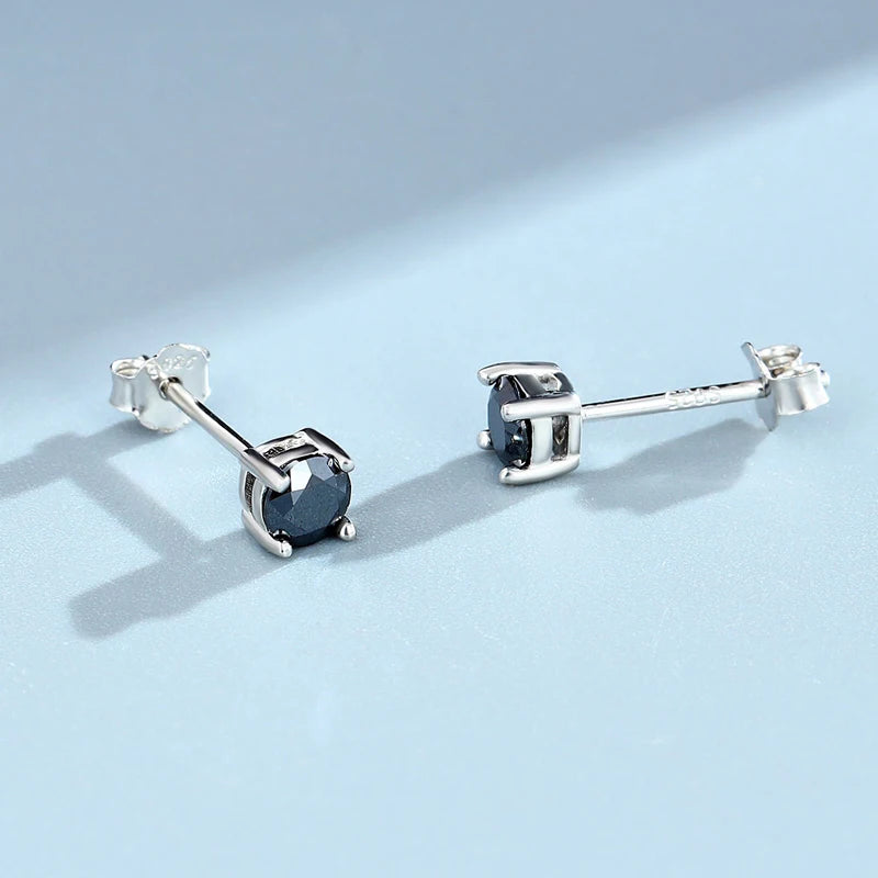 Sparkling Colorful 0.3-2CT Colorful Moissanite Studs Earrings