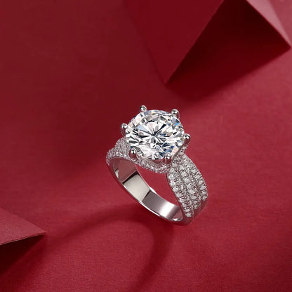 Luxury 925 Moissanite Ring