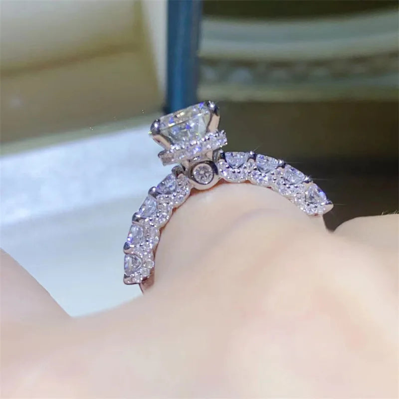 Hermosa 2ct Moissanite 925 Ring