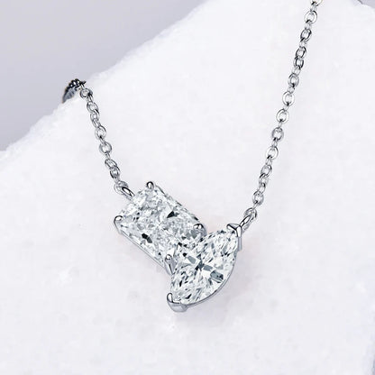 Lynn's Daily Jewelry Moissanite Necklace