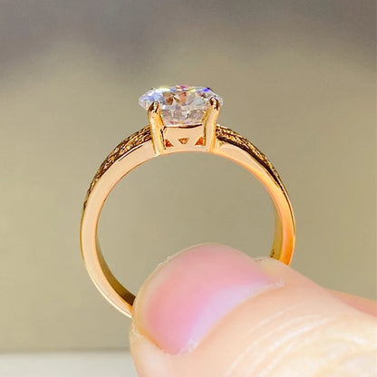 Ula vintage 1.5ct Moissanite Ring