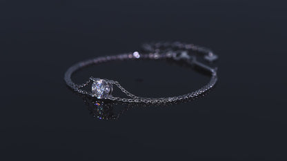 Simple Daily 925 1ct Moissanite Bracelet