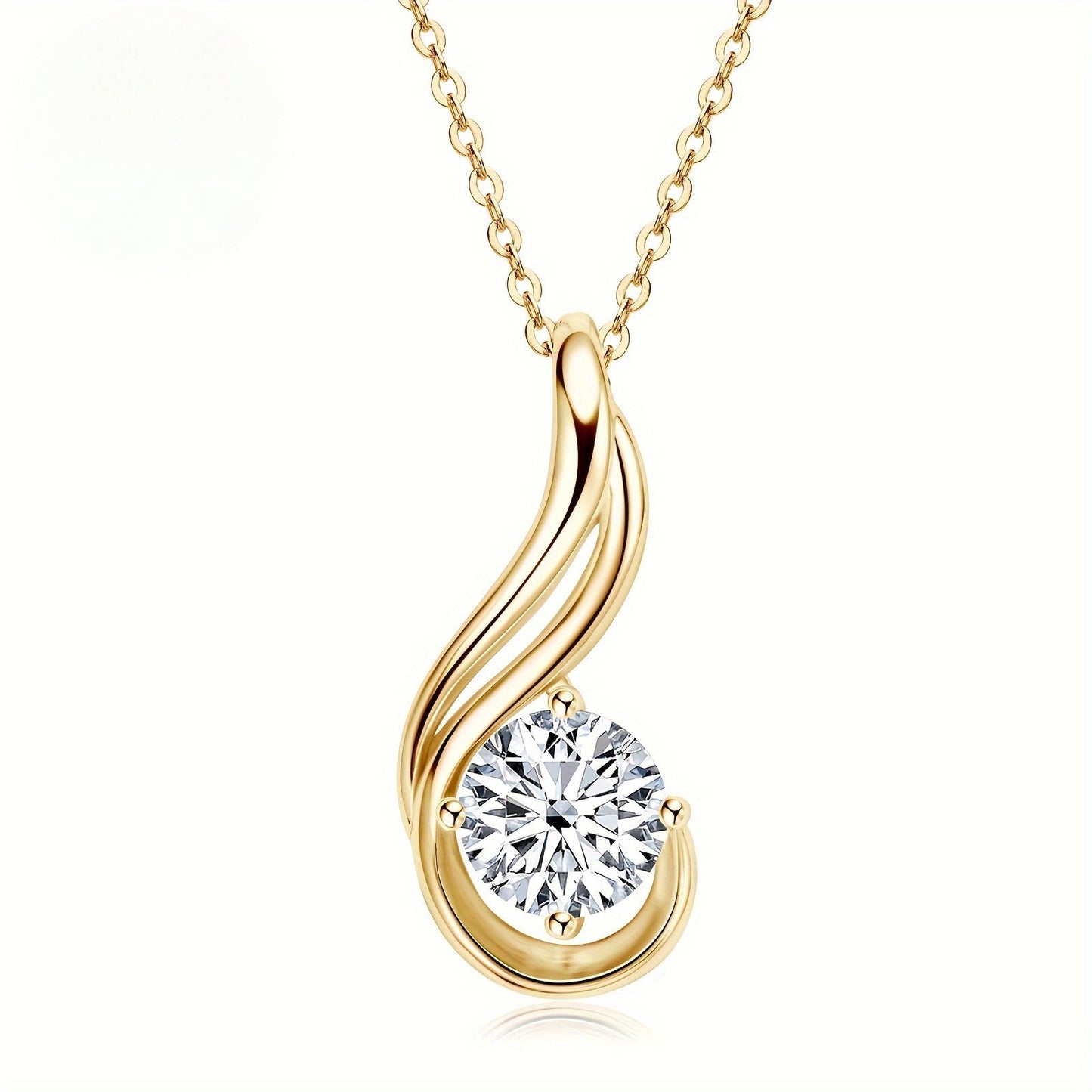 S925 2ct Moissanite Necklace