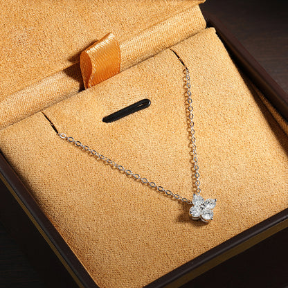 Clove Moissanite Pendant Necklace
