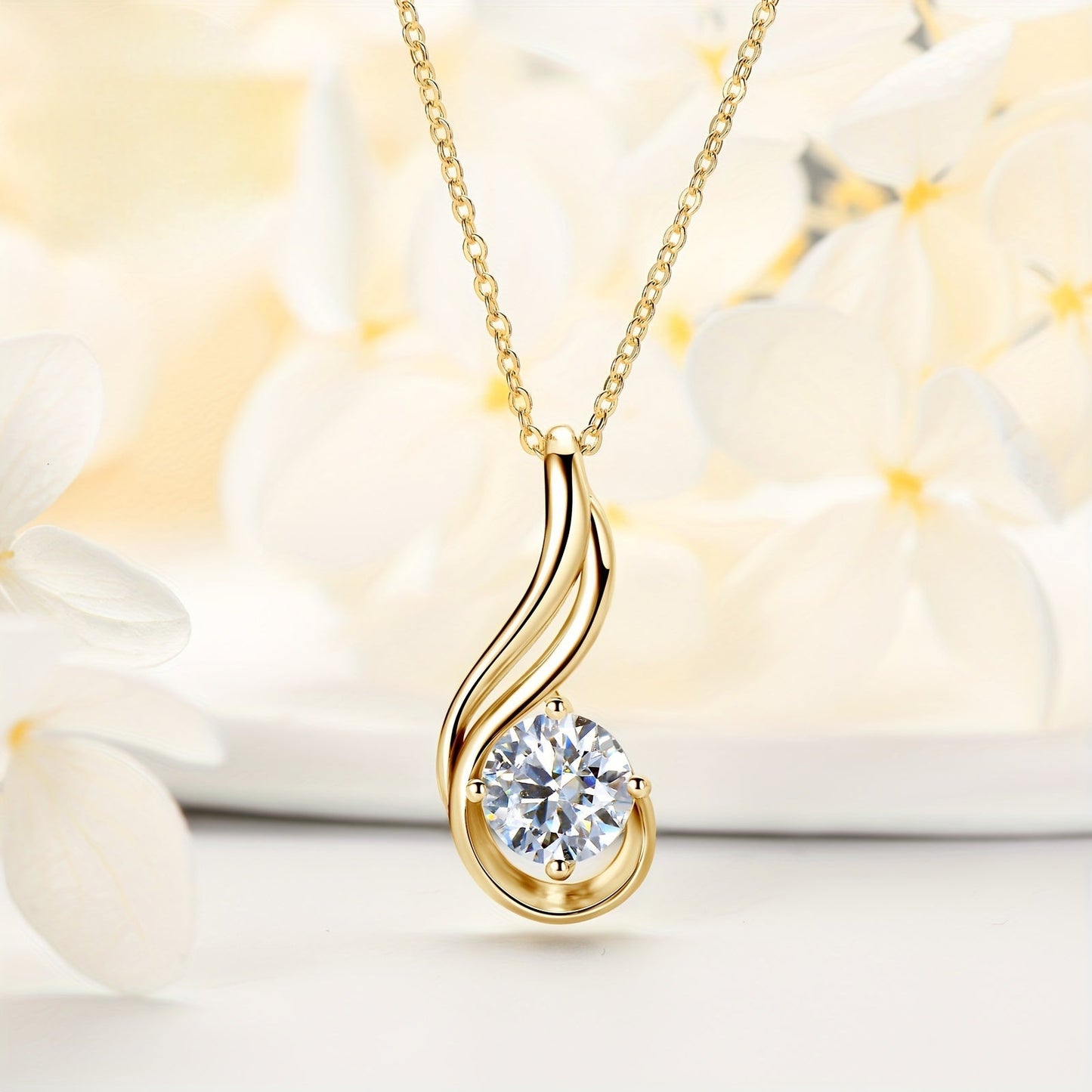 S925 2ct Moissanite Necklace