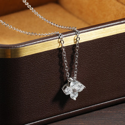 Clove Moissanite Pendant Necklace