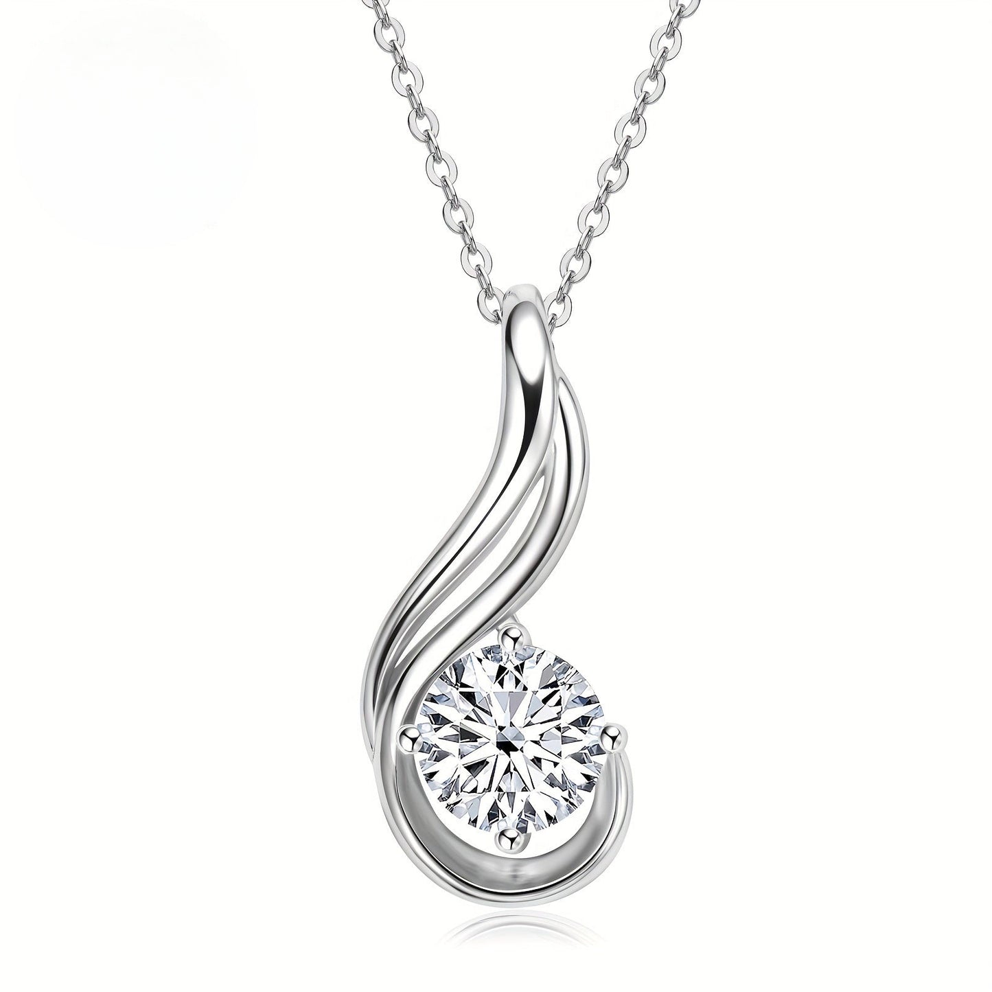 S925 2ct Moissanite Necklace