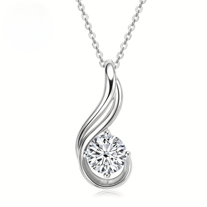 S925 2ct Moissanite Necklace