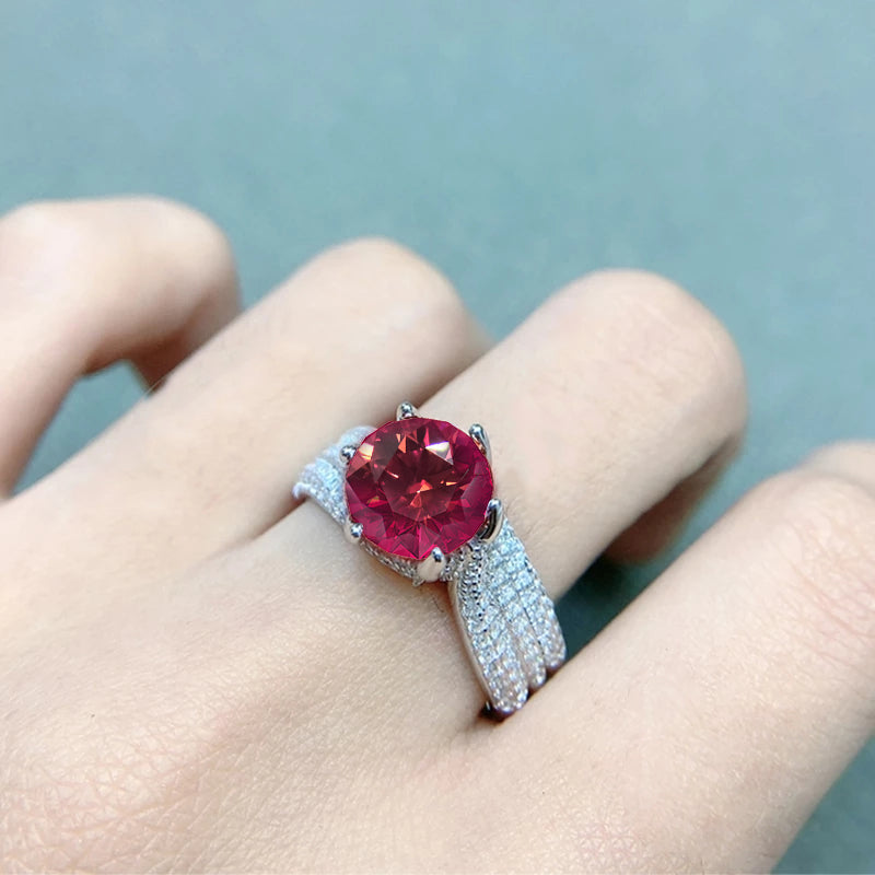 Luxury 925 Moissanite Ring