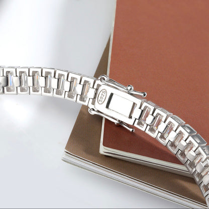 Emerald Cut Tennis Bracelet