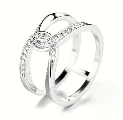 S925 Infinite Zirconia Ring