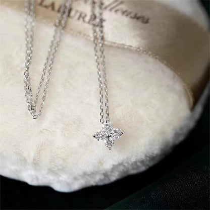 Clove Moissanite Pendant Necklace