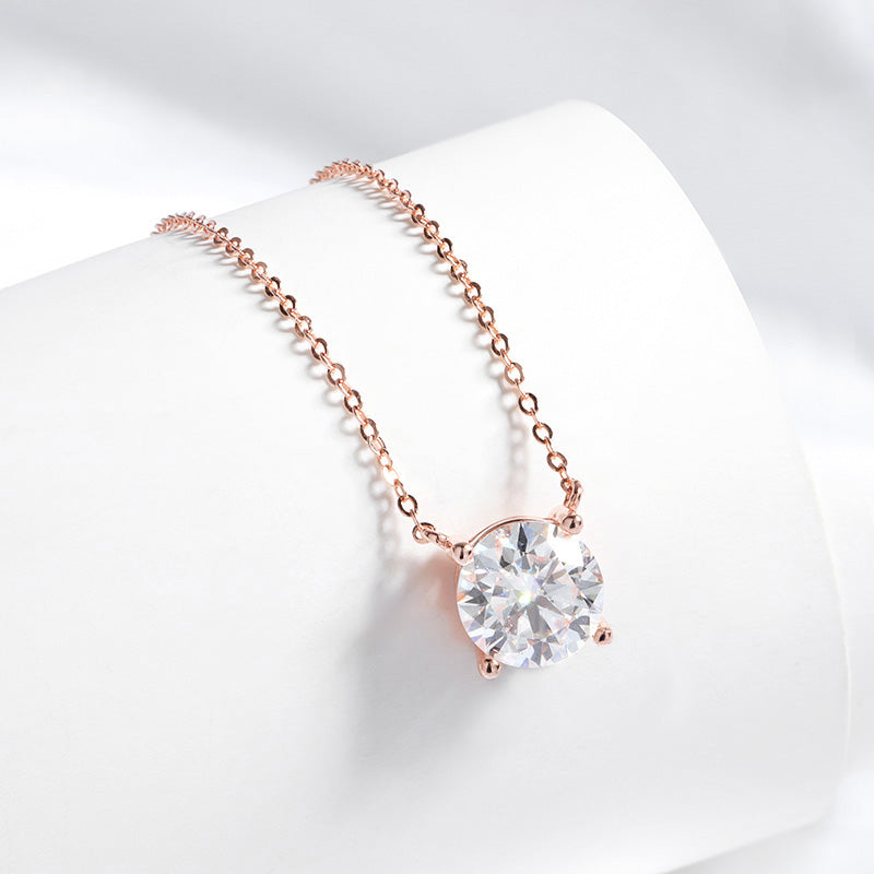 Jill Daily Moissanite Pendant Necklace