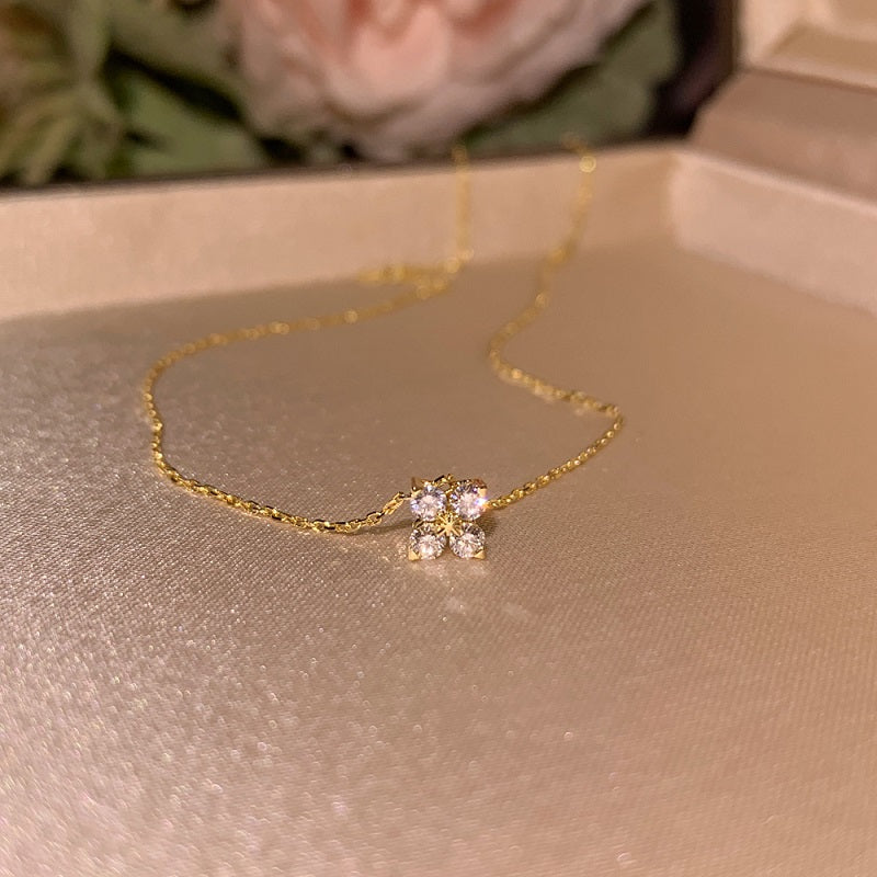 Clove Moissanite Pendant Necklace