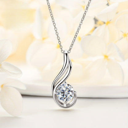 S925 2ct Moissanite Necklace