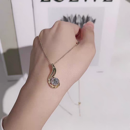 S925 2ct Moissanite Necklace