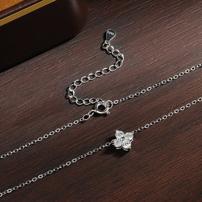 Clove Moissanite Pendant Necklace